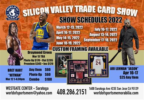 Empire Sports And World Of Sports Presents Monthly Sports Card