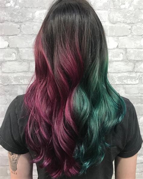 7 Badass Split Hair Color Ideas And Tips Based On My Experience Half