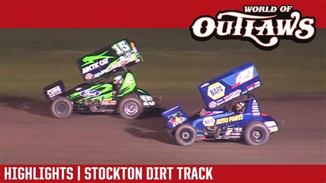 World Of Outlaws Craftsman Sprint Cars Stockton Dirt Track March 25