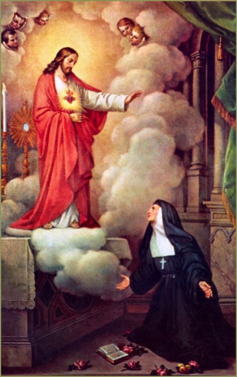 St Margaret Mary Alacoque Virgin S Margaritae Mariae Alaquoque