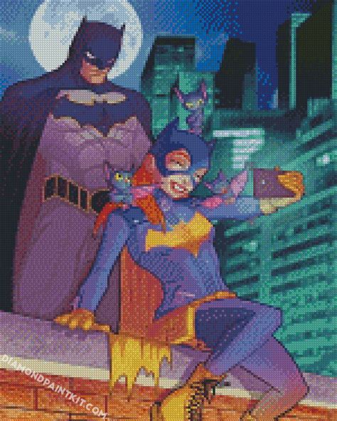 Batgirl And Batman 5d Diamond Painting