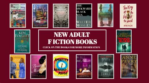 New Adult Fiction Books