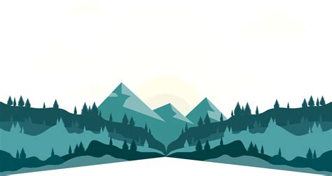 Free Mountain And Tree Silhouette Download Free Mountain And Tree