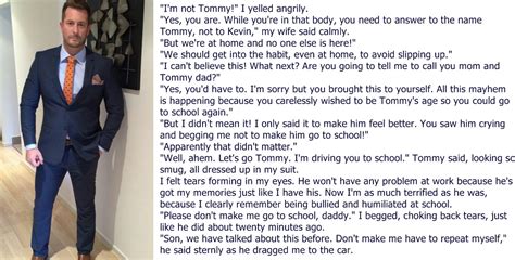 Posted by crestf at 2:00 pm. YoungTrevor's male body swap caps: Even At Home