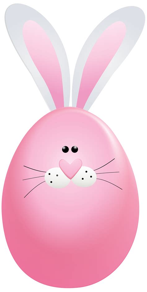 Easter Egg Bunny Png Clip Art Image
