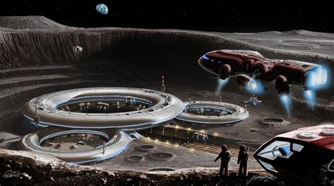 Future Moon Base Designs
