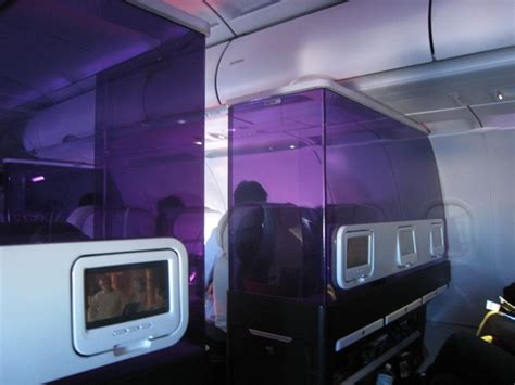 Virgin a350 cabin middle seats. Virgin America Main Cabin Select Review