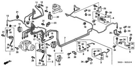 2001 Honda Civic Brake Line Diagram