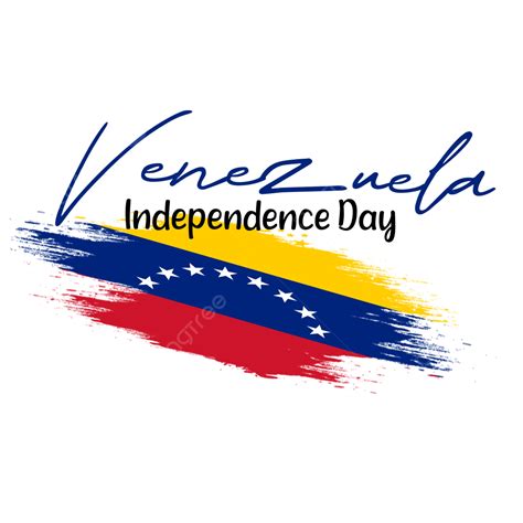Nueva Bandera Del Día De La Independencia De Venezuela Png Venezuela