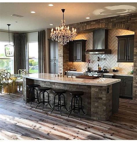 50 Kitchen Island Design Ideas with Marble Countertops - SWEETYHOMEE