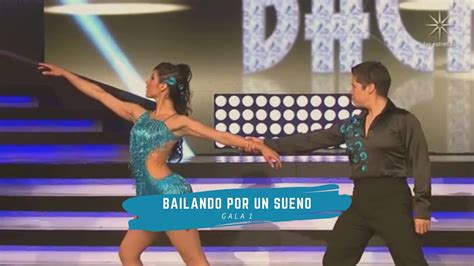 María León Y Adrián Arellano Bailando Por Un Sueño 2014 Gala 1