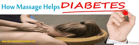 Managing Diabetes At Home With Massage Therapy