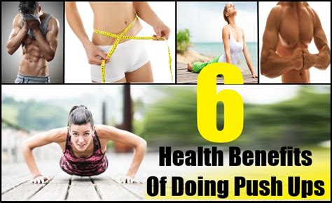 With a focus on your chest, your core, triceps and anterior deltoids. 6 Health Benefits Of Doing Push Ups - Natural Home ...