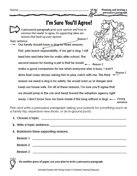 Persuasive Writing Topics For 5th Grade