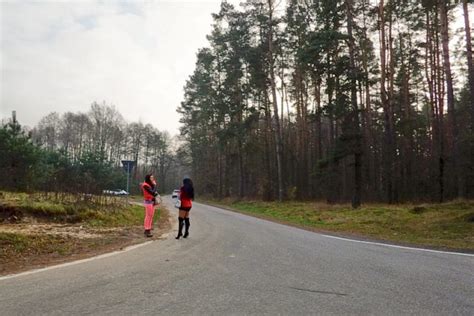 Polish Prostitutes Meet The Forest Whores Outside Of Warsaw