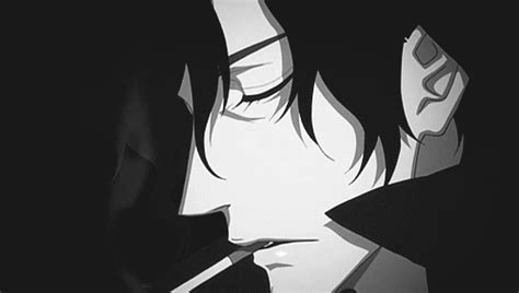 Sad Anime Boy Pfp Smoking