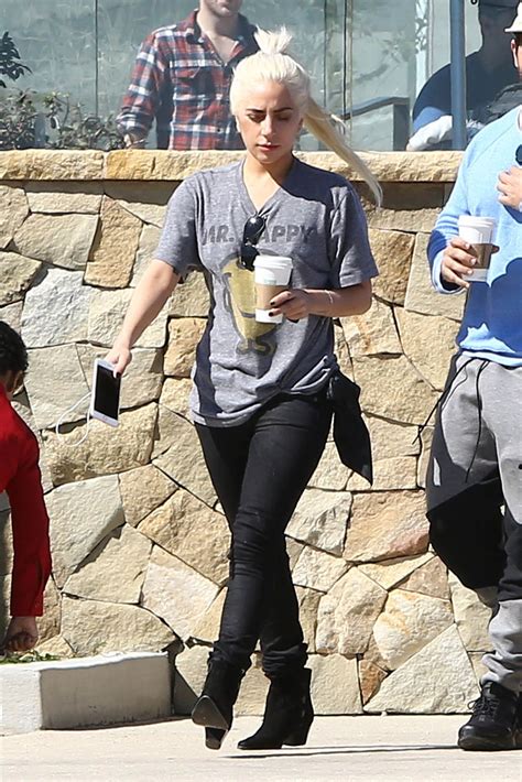 There are exactly 88 pearls in this lady gaga outfit. Lady Gaga Street Style - Out in Malibu 2/24/ 2017 • CelebMafia