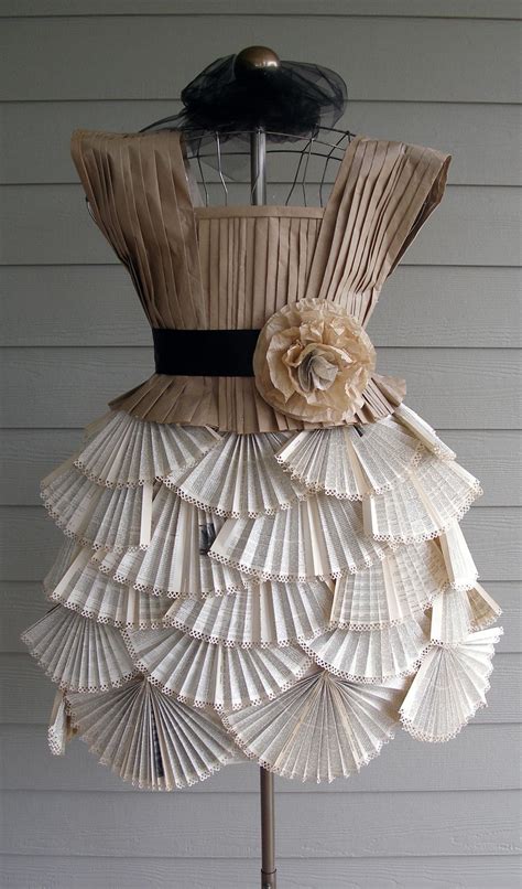 pin by susan f on paper dresses recycled dress newspaper dress paper clothes