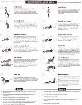 Pictures of Exercises For Back Pain