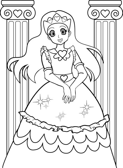 Art And Collectibles Drawing And Illustration Girl You Know Better Coloring Page Siap News