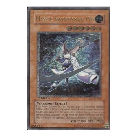 Yu Gi Oh Card Rds En008 Mystic Swordsman Lv6 Ultimate Rare Chaos Cards