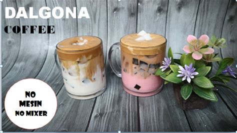 Selain enak disajikan dengan santan hangat, bubur mutiara ini enak juga disajikan dingin dengan tamhan es batu. VIRAL - Minuman Dalgona Coffee Cincau Hitam | Toping Jelly | No Mesin No Mixer | Dalgona Pink ...