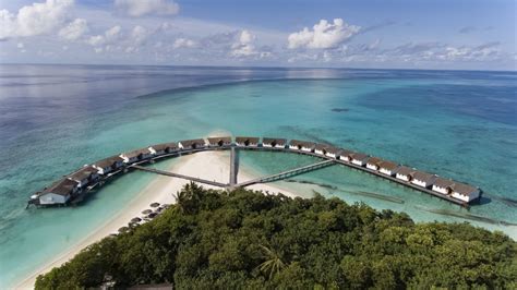 Das inselinnere ist mit hohen palmen bewachsen, die zum teil bis zum strand reichen und herrlichen schatten spenden. Malediven 磊 AWARD Gewinner Hotels 2021 • HolidayCheck