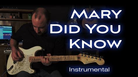 Mary Did You Know Instrumental Youtube