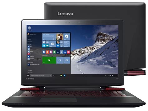 Notebook Lenovo Y700 Intel Core I7 6ª Geração 16gb 512gb Led 156