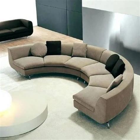 Wooden Modern Designer Corner Round Sofa For Home Bedroom At Rs 70000