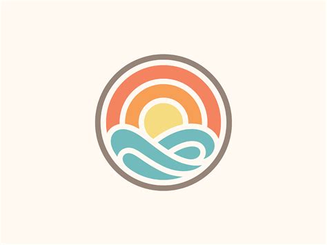 Sunset Logo By Yoga Perdana On Dribbble