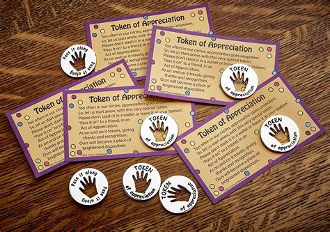 Buy Tokens Of Appreciation And Cards Set Of 10 Share Appreciation