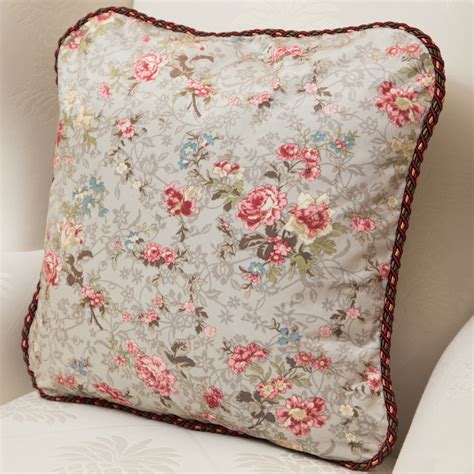 Applique pillow case, envelope back pillow, christmas pillow, alphabet applique pillow. Pink Floral Pillow Case