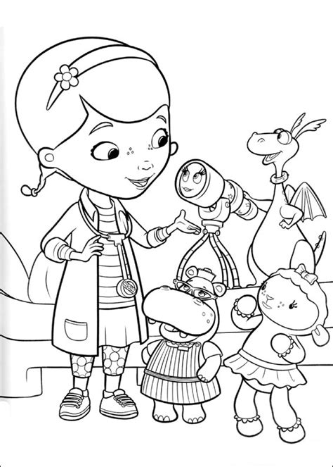 More than 45,000+ images, pictures, and coloring sheets clearly arranged in categories. Doc McStuffins Coloring Pages - Best Coloring Pages For Kids