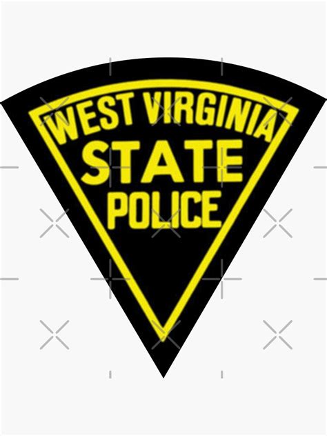 West Virginia State Police Wvsp Sticker By Enigmaticone Redbubble