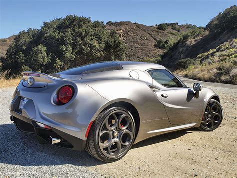 It's just a shame the driving … 2015 Alfa Romeo 4C Sports Car Quick Spin | Autobytel.com