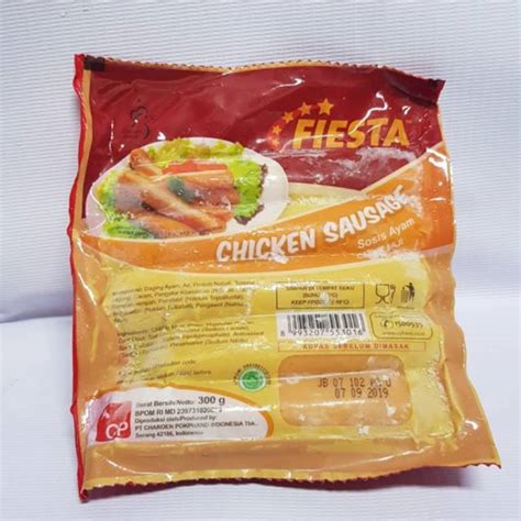 Jual Fiesta Sosis Ayam 300gr Chicken Sausage Shopee Indonesia