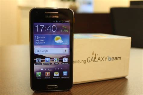 Samsung Galaxy Beam Review Ibtimes Uk