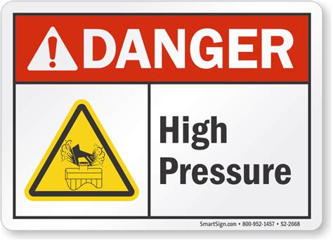 Maybe you would like to learn more about one of these? High Pressure Signs | High Pressure Warning Signs