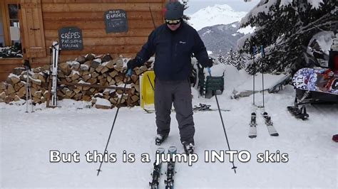 The Funniest Ski Jump Ever Youtube