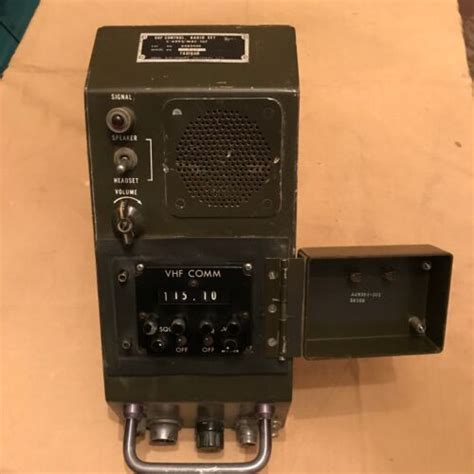Us Army C 6902mrc 107 Radio Set Control By Tadiran Ebay