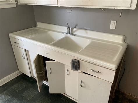 Vintage Cast Iron Kitchen Sink With Drainboard Wow Blog