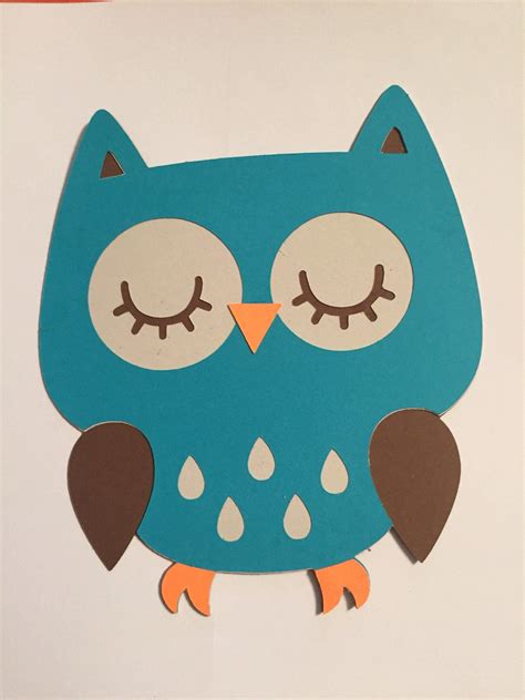 5 or 2.5 Woodland Owl cutout hand layered | Etsy | Owl, Cutout, Etsy
