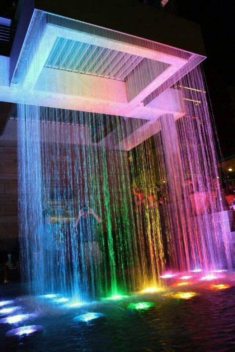 Colors Waterfall Water Features Water