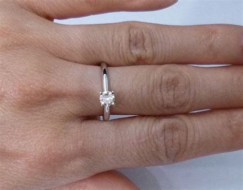Fantastic Quarter Carat Diamond Engagement Ring Price