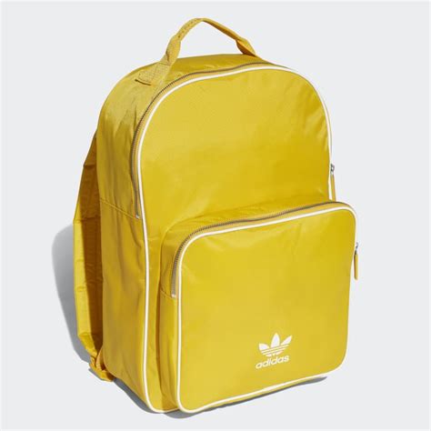 Adidas Classic Backpack Yellow Adidas Us