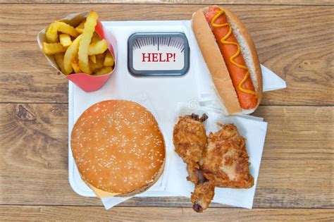 Fast Food Diet Stock Photo Image Of Calories Unhealthy 22917136
