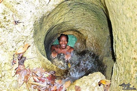 Reach Falls Jamaica Explore All Aspects Simply Local Jamaica Mineral Pools Underground Caves