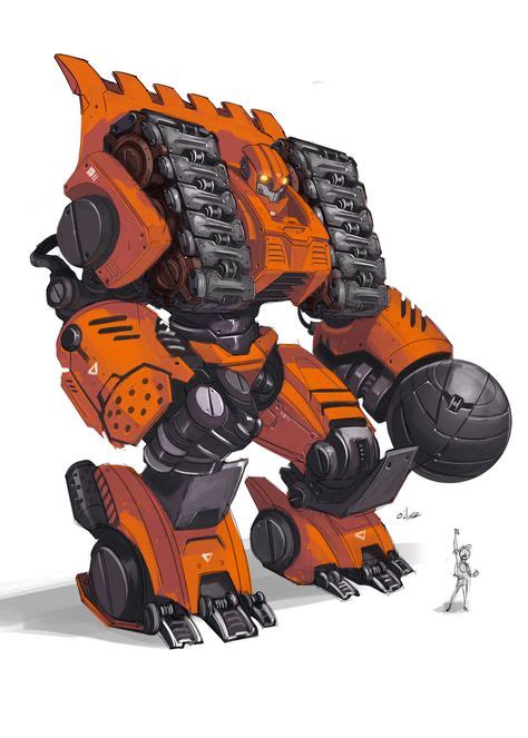 Giant Robot Concepts By Crazymic On Deviantart Mecha Futuristic