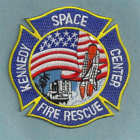 Nasa Kennedy Space Center Florida Fire Rescue Patch